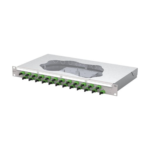 Metz Connect - Patchpanel LWL Patchfeld splice 1504595924-E 24xE2000-S APC OS2