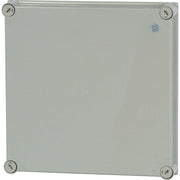 Eaton - Dach-/Bodenelement (Gehäuse/Schaltschrank) Deckel D150-CI44-RAL7035 HxBxT=375x375x50mm