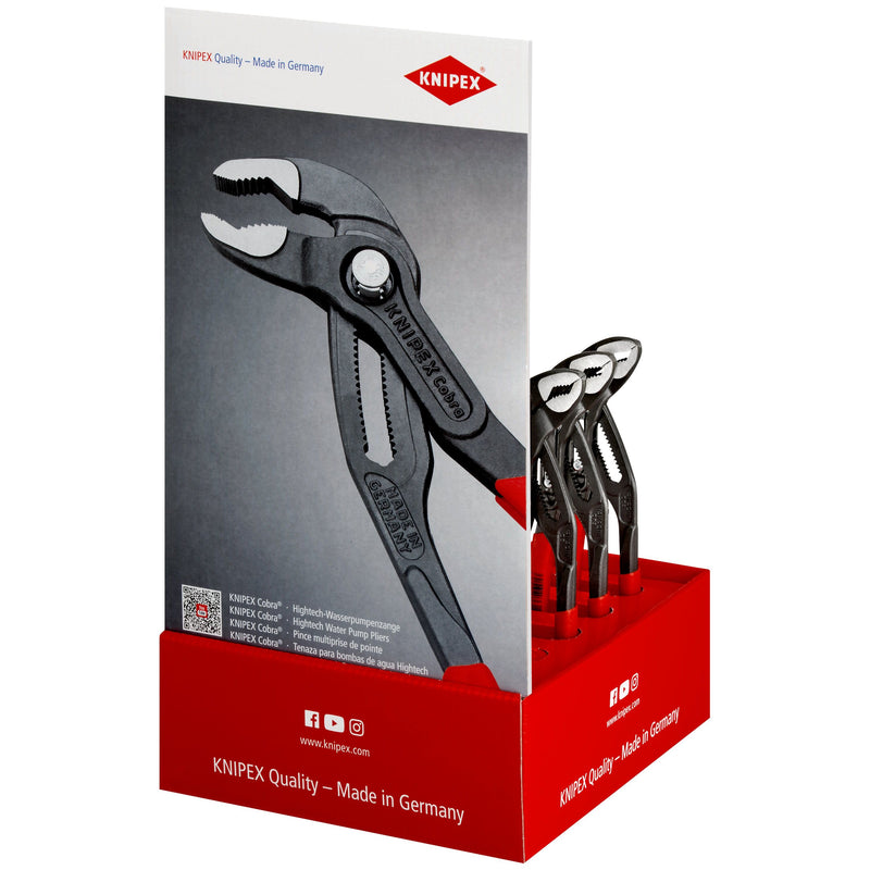 Knipex - Verkaufsständer Thekendisplay 10-tlg. 00 18 01 V18 200 mm