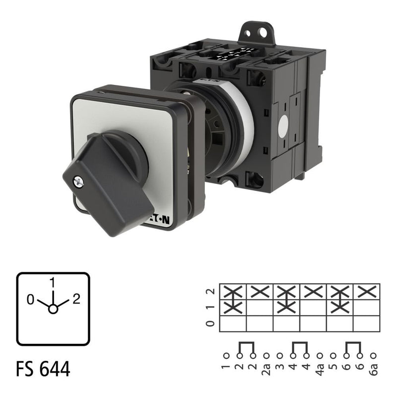 Eaton - Lastschalter Stufenschalter T3-3-15069/Z 3-pol. Iu=32A