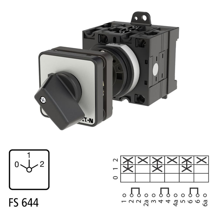 Eaton - Lastschalter Stufenschalter T3-3-15069/Z 3-pol. Iu=32A  − 1 Stück
