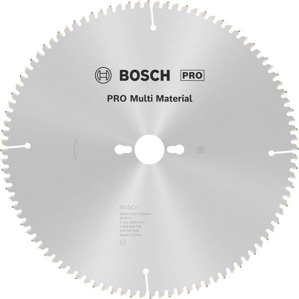 Bosch - Kreissägeblatt PRO Multi Material 2608640518 Kreissägeblatt 300 x