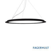 LTS Licht&Leuchten - Pendelleuchte LED-Pendelleuchte APP 20.5030.1.1DA sw 3000K DALI schwarz