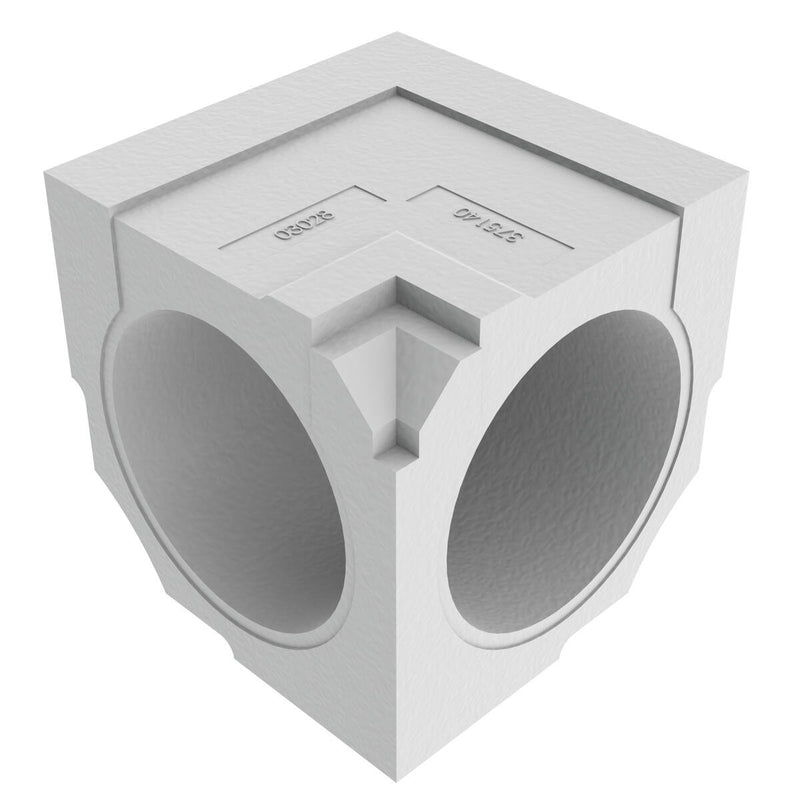 Helios Ventilatoren - Zubehör/Ersatzteile für Ventilatoren Renopipe Stuck Außenwinkel RP SAW