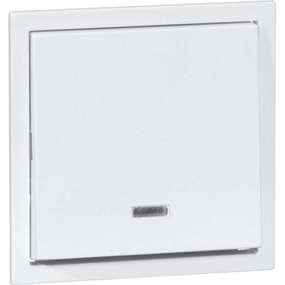 Peha - Abdeckung/Bedienelement für Installationsschalterprogramme Wippe D 20.540.21 GLK