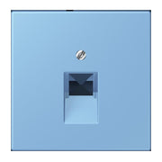 Jung - Einsatz/Abdeckung für Kommunikationstechnik Abdeckung für IAE/UAE LC 969-1 UA 256 bleu ceruleen 59