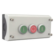 Eaton - Befehls- und Meldegeräte-Kombination im Gehäuse 3F-Drucktaster M22-I3-M1 3S3Ö,Aufbau