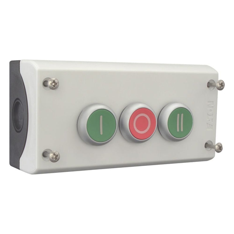Eaton - Befehls- und Meldegeräte-Kombination im Gehäuse 3F-Drucktaster M22-I3-M1 3S3Ö,Aufbau