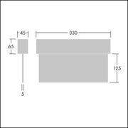 Thorn - Sicherheitsleuchte LED-Rettungszeichenleuchte VOYAGER BL #96637600 weiß