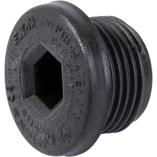 Chemelex - Kabelverschraubung Blindstopfen M25, EEx e HWAPLUGM25EXEPLASTIC Polyamid, Ersatzteil