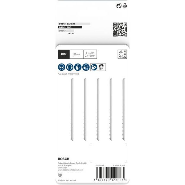 Bosch - Stichsägeblatt PRO Multi Material thick 2608634994 and thin T345XF