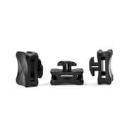 HellermannTyton - Befestigungssockel und -element für Kabelbinder Befestigungselement ACFM8W6 #151-03249 für Alu-Profile − 25 Stück