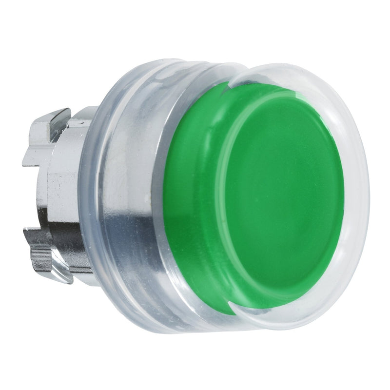 Schneider Electric - Frontelement für Drucktaster ZB4BP3 fl., m.Schutzkapp.gn