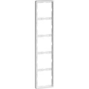 Peha - Abdeckrahmen Rahmen 5-fach ws D 95.575.03 waage/senkrecht