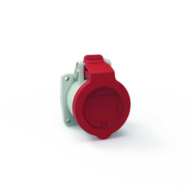 Bals Elektrotech - CEE-Anbausteckdose (IEC 60309) Anbausteckdose gerade 136571 16A 3p 400V 9h IP54 − 10 Stück