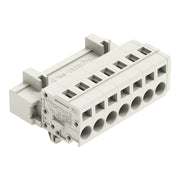 WAGO - Kabelsteckverbinder für Leiterplattensteckverbinder 1-Leiter-Stiftleiste 721-607/018-000 CAGECLAMP,2,5mm²,lgr − 50 Stück