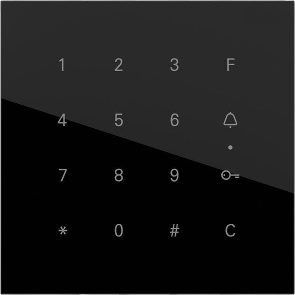 Gira - Bussystem-Zutrittskontrolleinrichtung Gira Keyless In Codetastat 5550000 urmodul Schwarz
