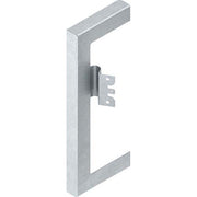 Niedax - Wandanschlussblende für Geräteeinbaukanal GK-Wandabschlussblende li DWBL 170T80 R 211x80mm