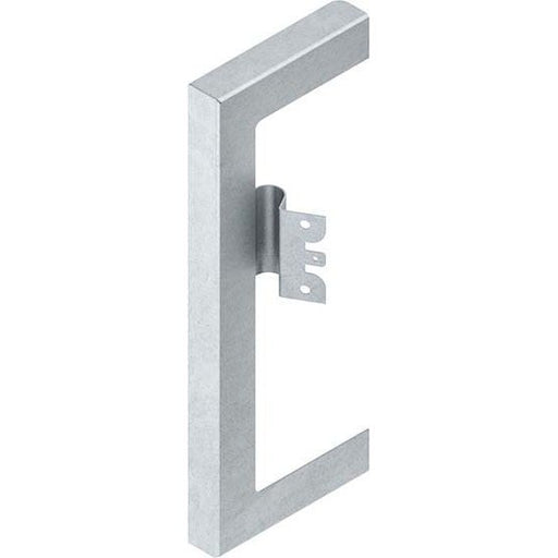 Niedax - Wandanschlussblende für Geräteeinbaukanal GK-Wandabschlussblende li DWBL 170T80 R 211x80mm