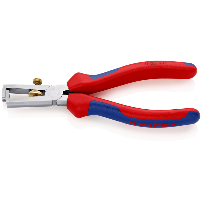 Knipex - Abisolierzange 11 05 160 verchromt, 160mm