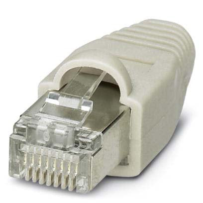 Phoenix Contact - Modularer Steckverbinder (Industriesteckverbinder) RJ45-Stecker VS-08-NP-RJ45-GY − 10 Stück