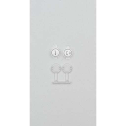 Ritto - Zubehör/Ersatzteile für Türkommunikation Tastenknopfsatz Audio 1231352 TOE, Licht