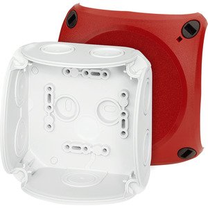 Hensel - Dose, Gehäuse für Montage auf der Wand/Decke Kabelabzweigkasten DK 0400 R bis 4qmm − 1 Stück by Hensel
