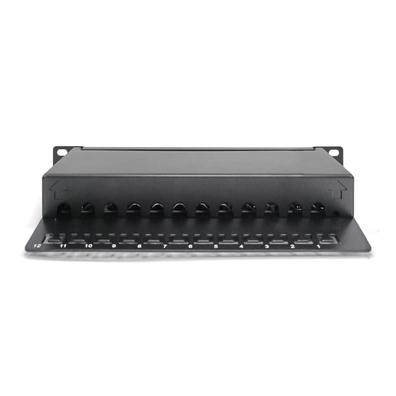 DIGITUS - Patchpanel Kupfer Patchpanel DN-91612S-EA 10 Zoll 12x Cat6A