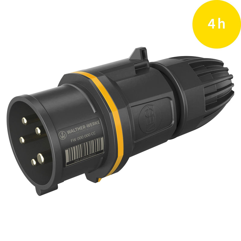 Walther Werke - CEE-Stecker (IEC 60309) CEE NEO Stecker Classic FW211504CC 16A 5P 4h IP54