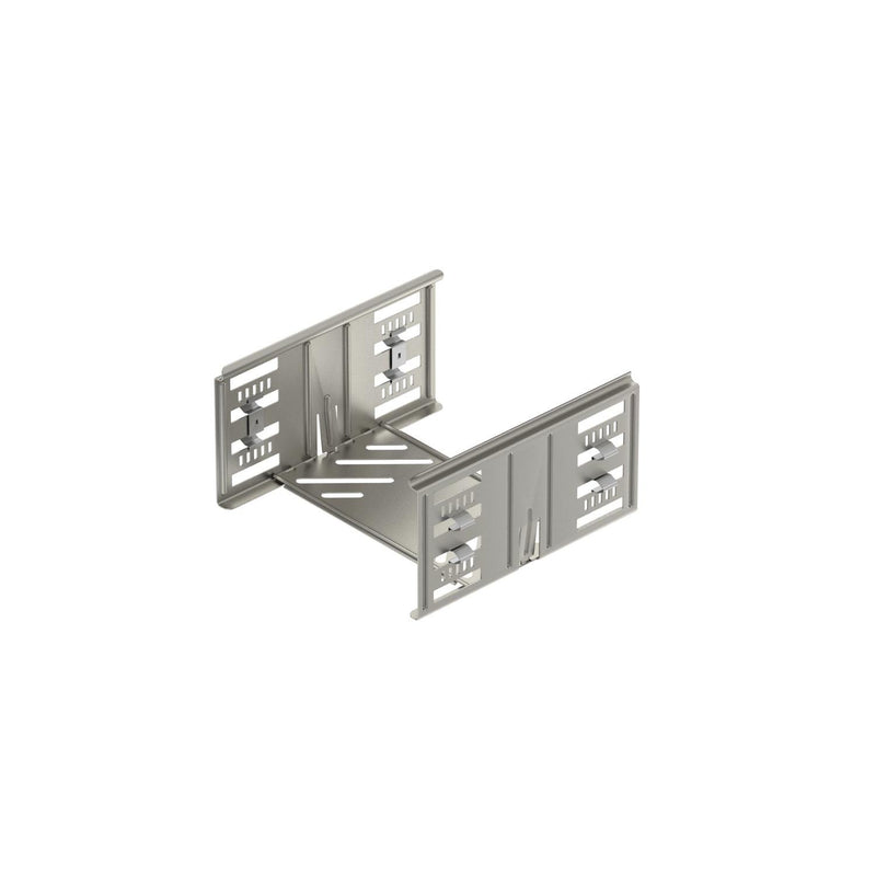 OBO Bettermann - Verbinder für Kabeltragsystem Längsverbinder-Set KTSMV 120 A2 Kabelr. 110x200x200