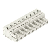 WAGO - Kabelsteckverbinder für Leiterplattensteckverbinder 1-Leiter-Federleiste 721-209/026-000 CAGECLAMP 2,5mm²,lgr − 25 Stück