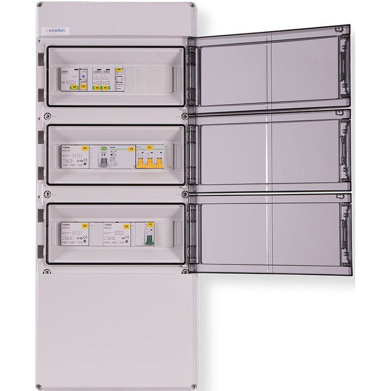 enwitec electronic - Zubehör/Ersatzteile für regenerative Energieerzeugung Netzumschaltbox 10016114 63A-gesplittete Last