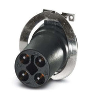Phoenix Contact - Rundsteckverbinder, feldkonfektionierbar (Industriesteckverbinder) Einbausteckverbinder SACC-CI-M12F#1412019 − 100 Stück