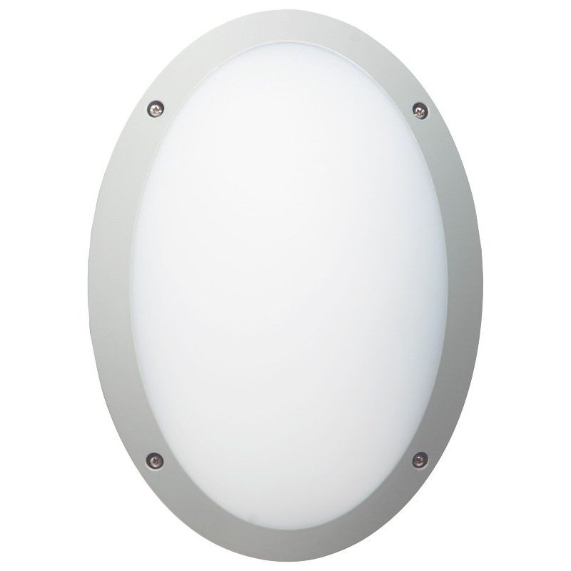 Megaman - Decken-/Wandleuchte LED-Leuchte MM77111 oval IK10SV 840 IP66