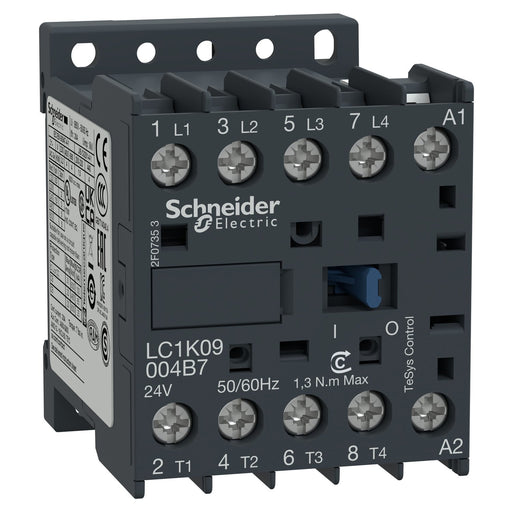 Schneider Electric - Leistungsschütz zum Schalten von Wechselstrom Schütz LC1K09004B7 4P 9A