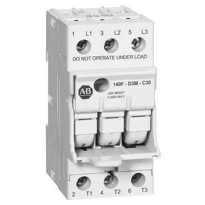 Rockwell - Halter für zylindrische Sicherung SICHERUNGSHALTER 140F-D3F-C30