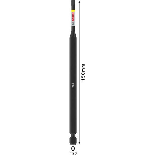 Bosch - Bit PRO Impact 2608522538 Bit, T20, 150 mm