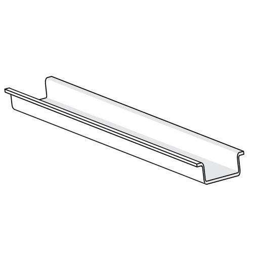 Stahl - Zubehör/Ersatzteile für Niederspannungs-Schalttechnik Tragschiene 8146 #137983 Hutsch.35 301mm − 1 Stück