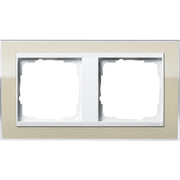 Gira - Abdeckrahmen 2fach 0212773 klar sand