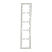 Merten - Abdeckrahmen Rahmen 5f.kristallws MEG4050-6520 D-Life Glas