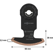 Bosch - Blatt für Oszillierer PRO MATI 68 RT3 Blatt für 2608669144 Multifunktionswerkze