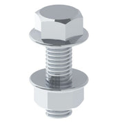 Unex - Maschinenschraube/Bolzen Schraube 66829-A4 DIN 6921 M8x25 V4A − 100 Stück