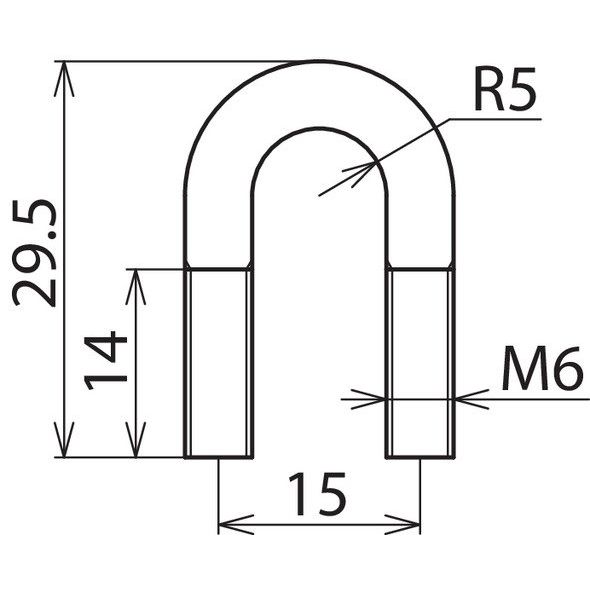 DEHN - Zubehör/Ersatzteile für Erdung und Blitzschutz Seilklemme MPE S 35 ER 35 qmm M6 − 10 Stück