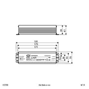 EVN Lichttechnik - LED-Betriebsgerät LED-Netzgerät K12 100 12V DC/5-100W