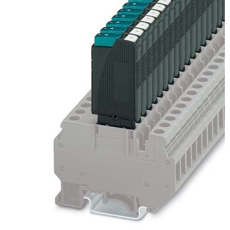 Phoenix Contact - Sicherungs-Reihenklemme TCP 0,1A 8,2 mm, schwarz