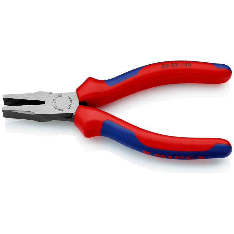 Knipex - Flachzange 20 02 140 schwarz, 140mm