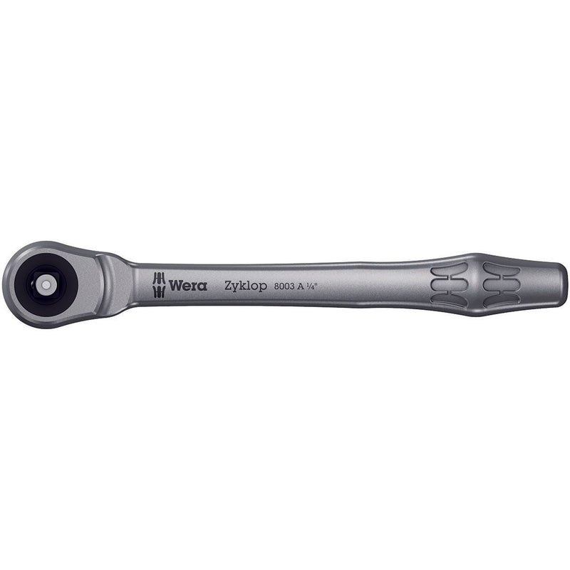 Wera - Umschaltknarre Zyklop Metall-Knarre 004003 1/4"x141,0mm