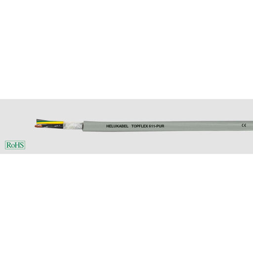 Klimaprime - Energiekabel < 1 kV, für ortsveränderlichen Einsatz HEL TOPFLEX 611-PUR 4G50 TOPFLEX 611-PUR4G50 Motor,Servo,Geberltg