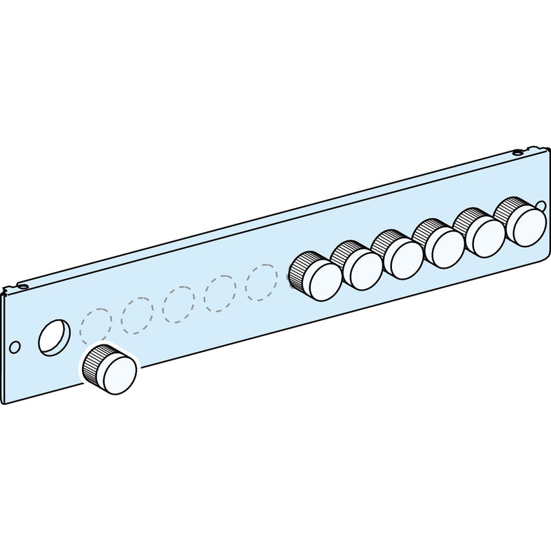 Schneider Electric - Frontplatte (Schaltschrank) Frontplatte PrismaSeT-P LVS03914 Breite=650mm