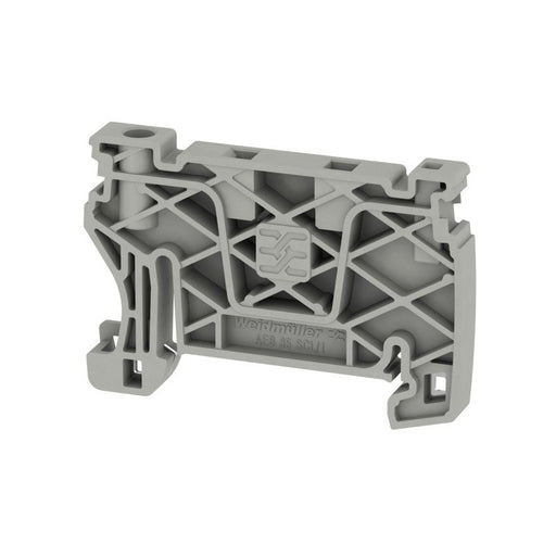 Weidmüller - Endklammer/-halter für Reihenklemme Endwinkel AEB 35 SCL/1 V0 GY A-Reihe − 20 Stück
